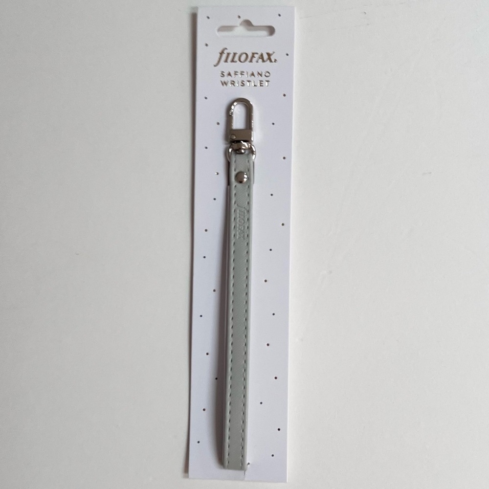 Wristlet Keyring Filofax Saffiano